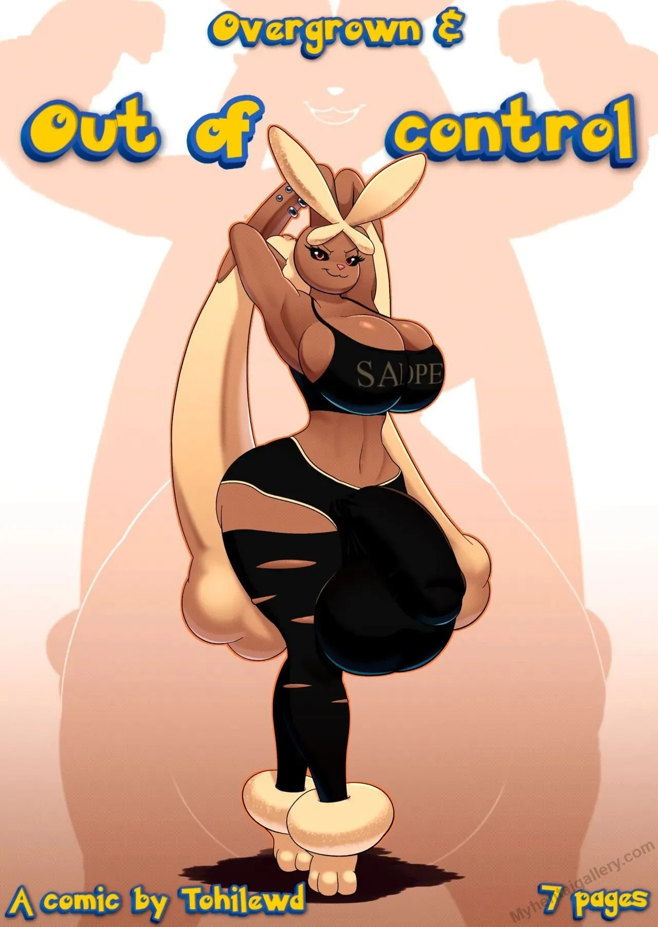 Overgrown & Out Of Control porno comics Cover