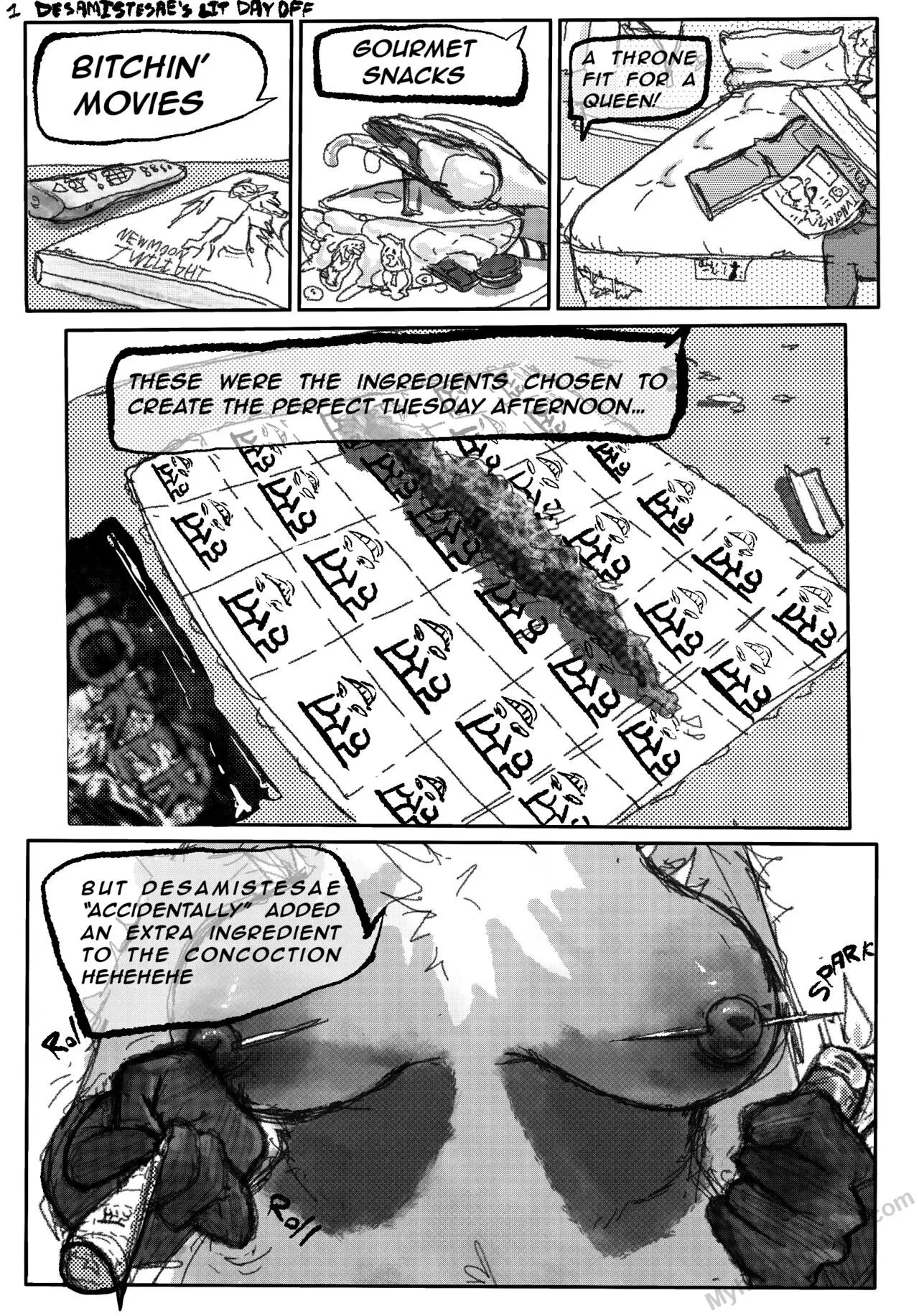 Stacy's Lit Day Off!!! porno comics