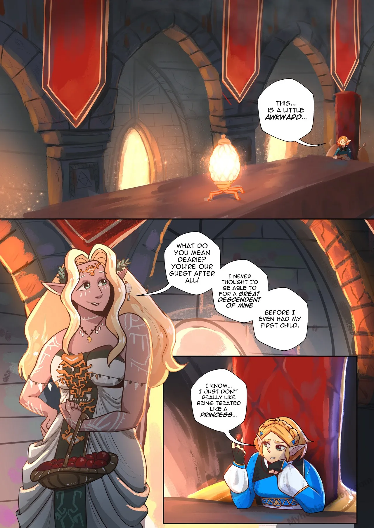 The Legend Of Zelda - The Kingdom Of Tears porno comics