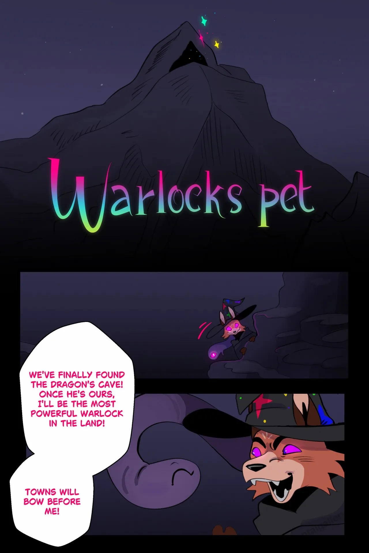 Warlock's Pet porno comics Cover