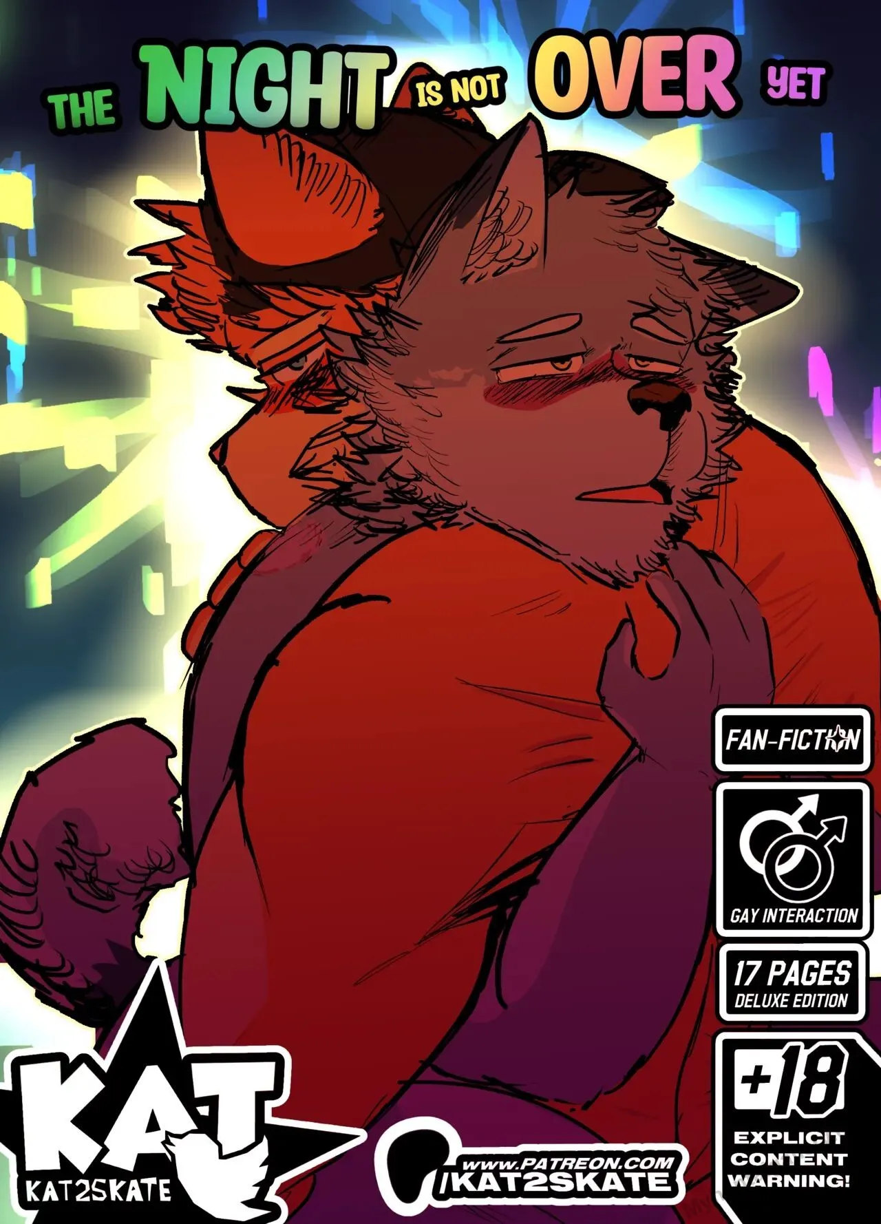 The Night Is Not Over Yet porno comics Cover