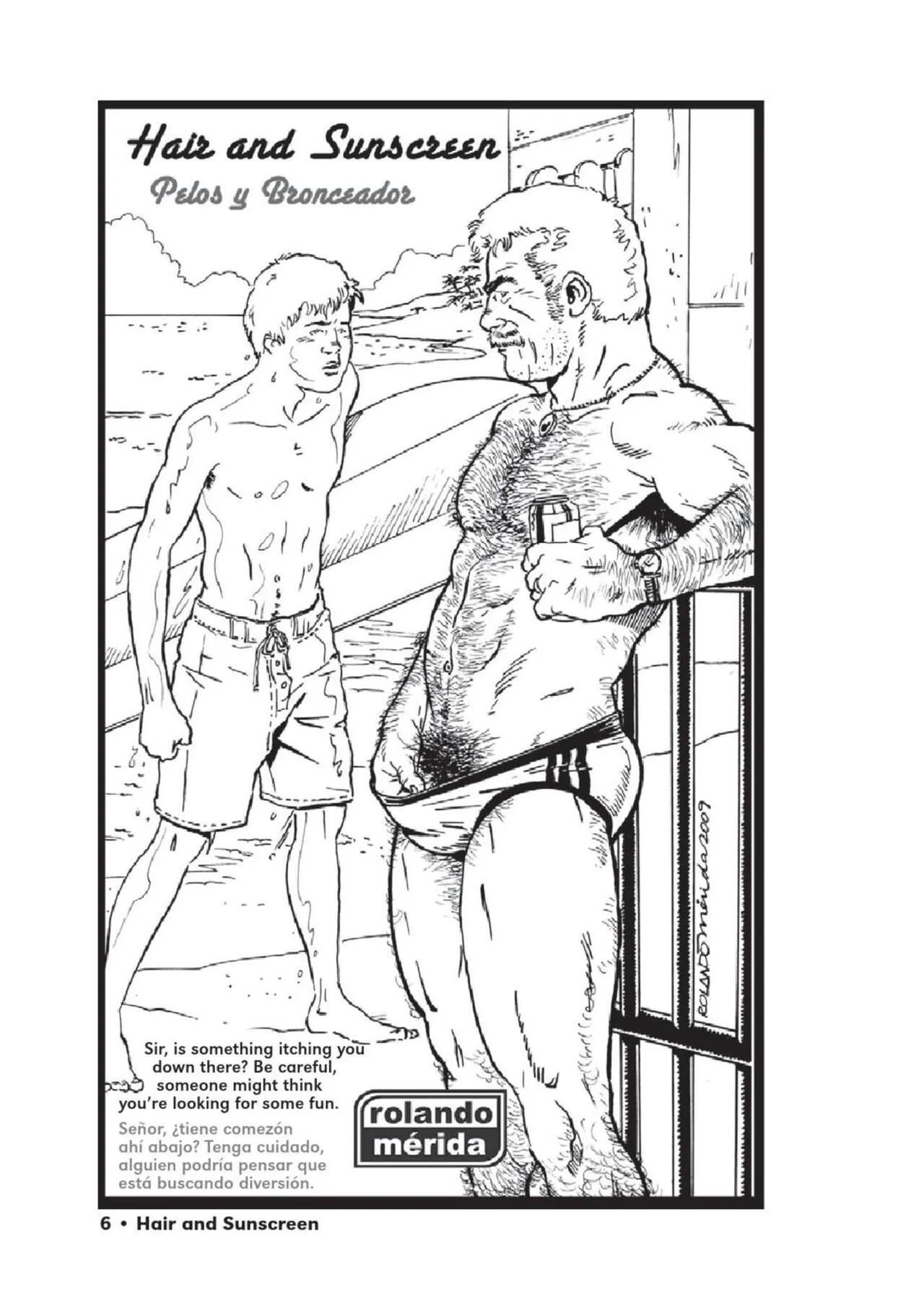 Hair And Sunscreen 1 porno comics Cover