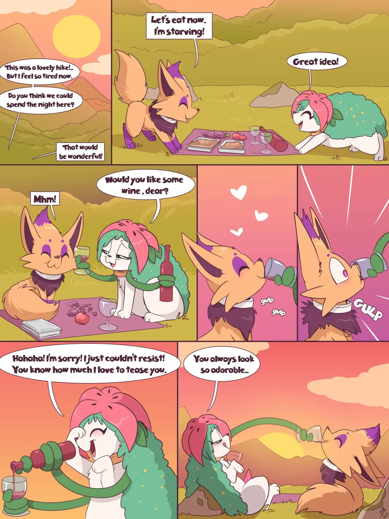 Chip And Meadow's Night Out porno comics