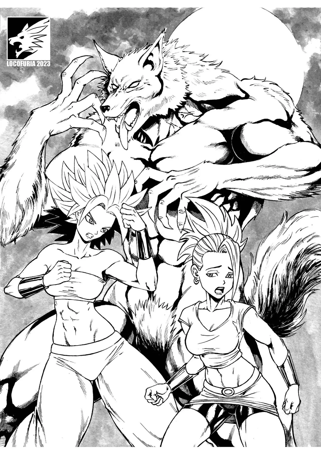Lycanball - New Breed porno comics Cover