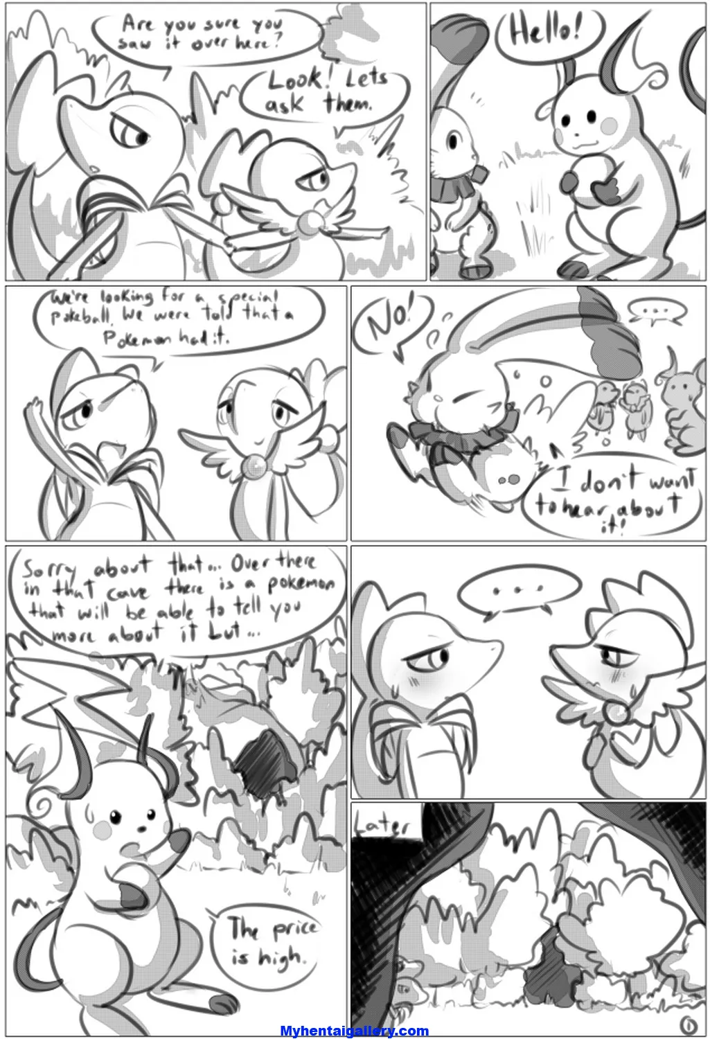 Quest For The Special Pokeball 1 porno comics
