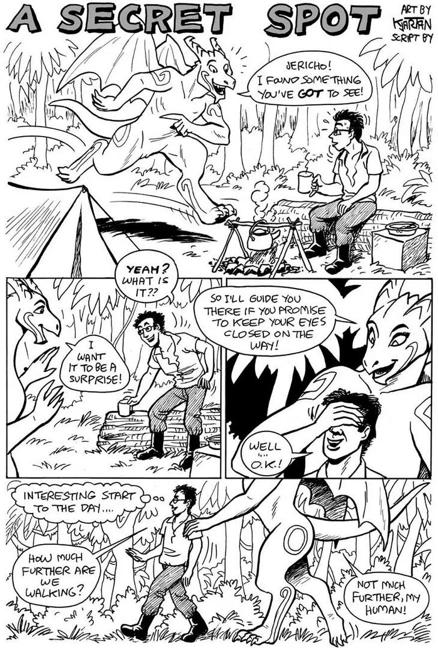 A Secret Spot porno comics