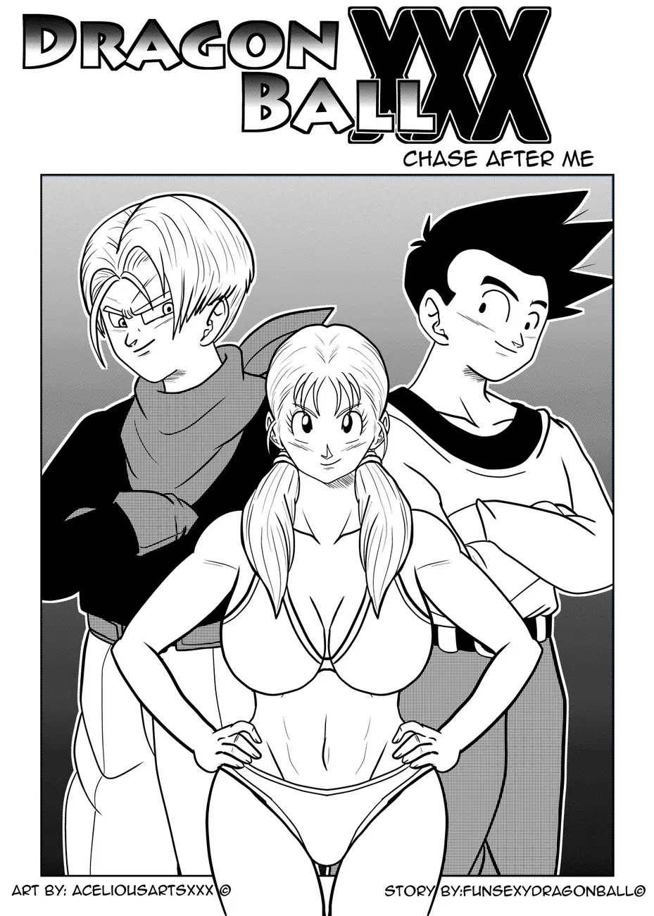 Dragon Ball XXX - Chase After Me porno comics Cover