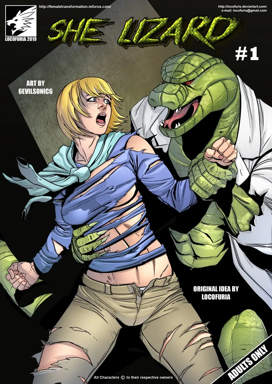 She Lizard 1 porno comics
