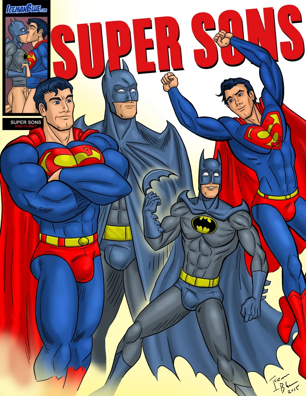 Super Sons porno comics