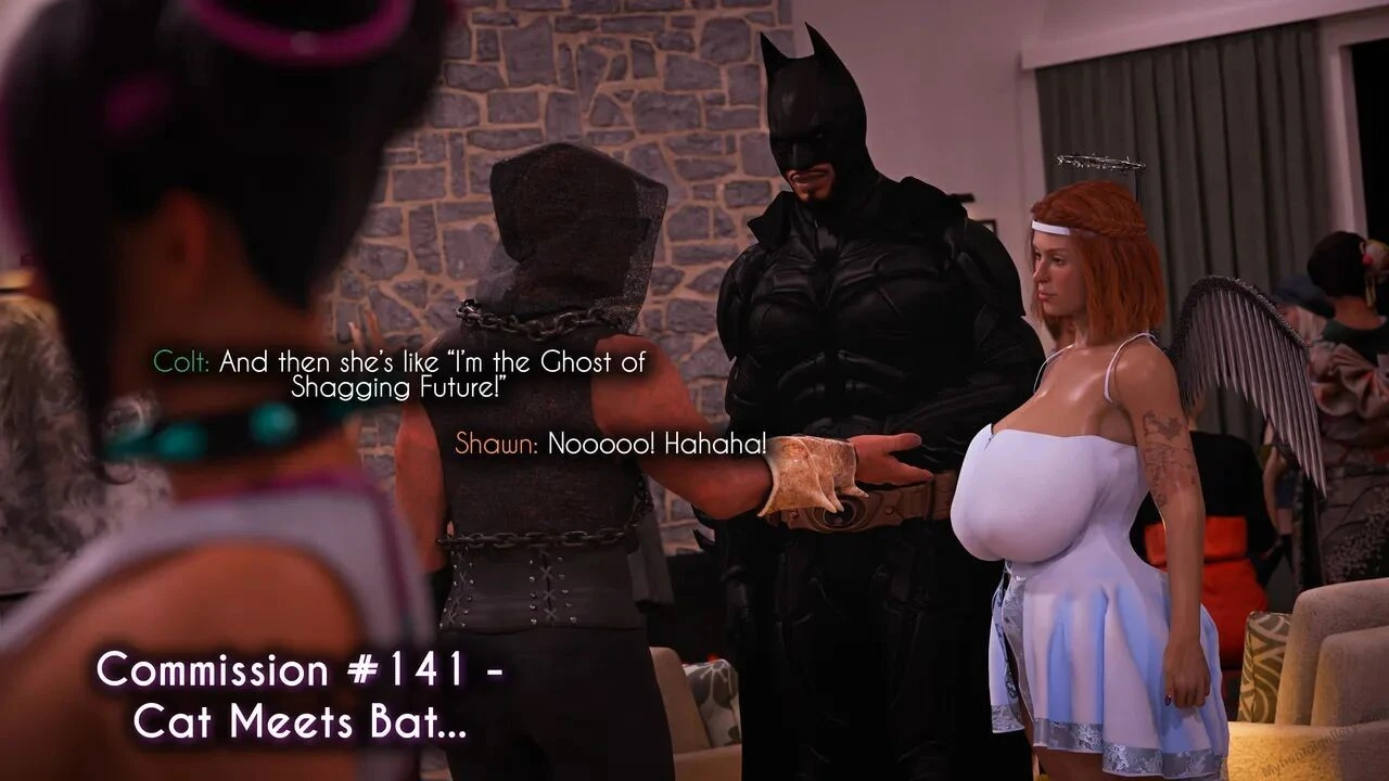 Cat Meets Bat porno comics