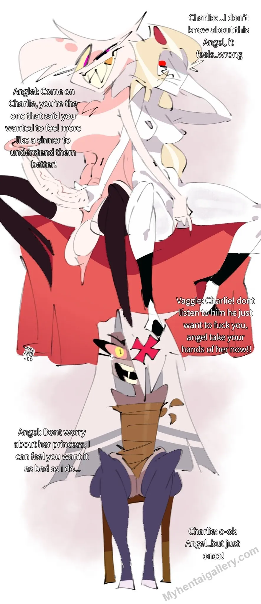 Vaggie's NTR porno comics Cover