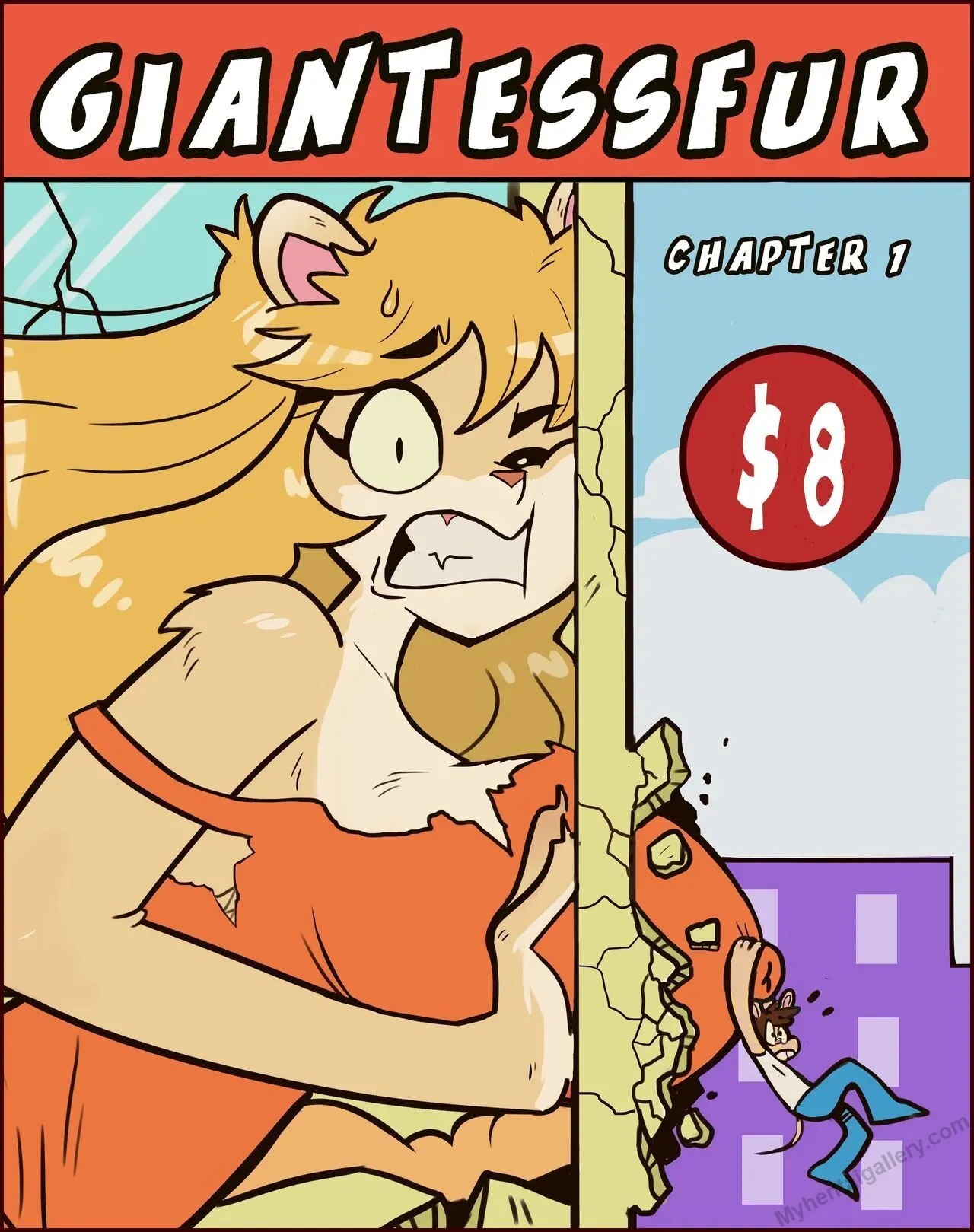 Giantessfur 1 porno comics Cover