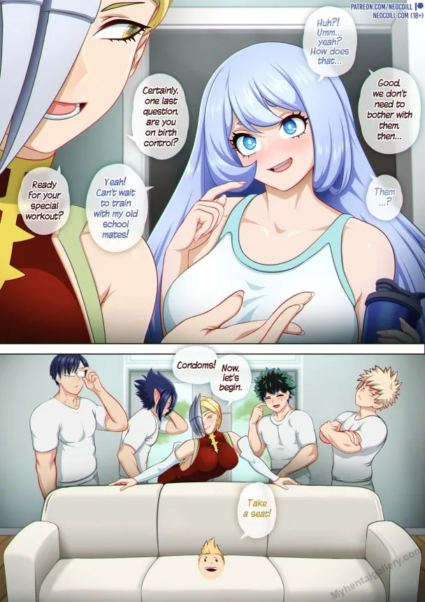Training Twist porno comics Cover