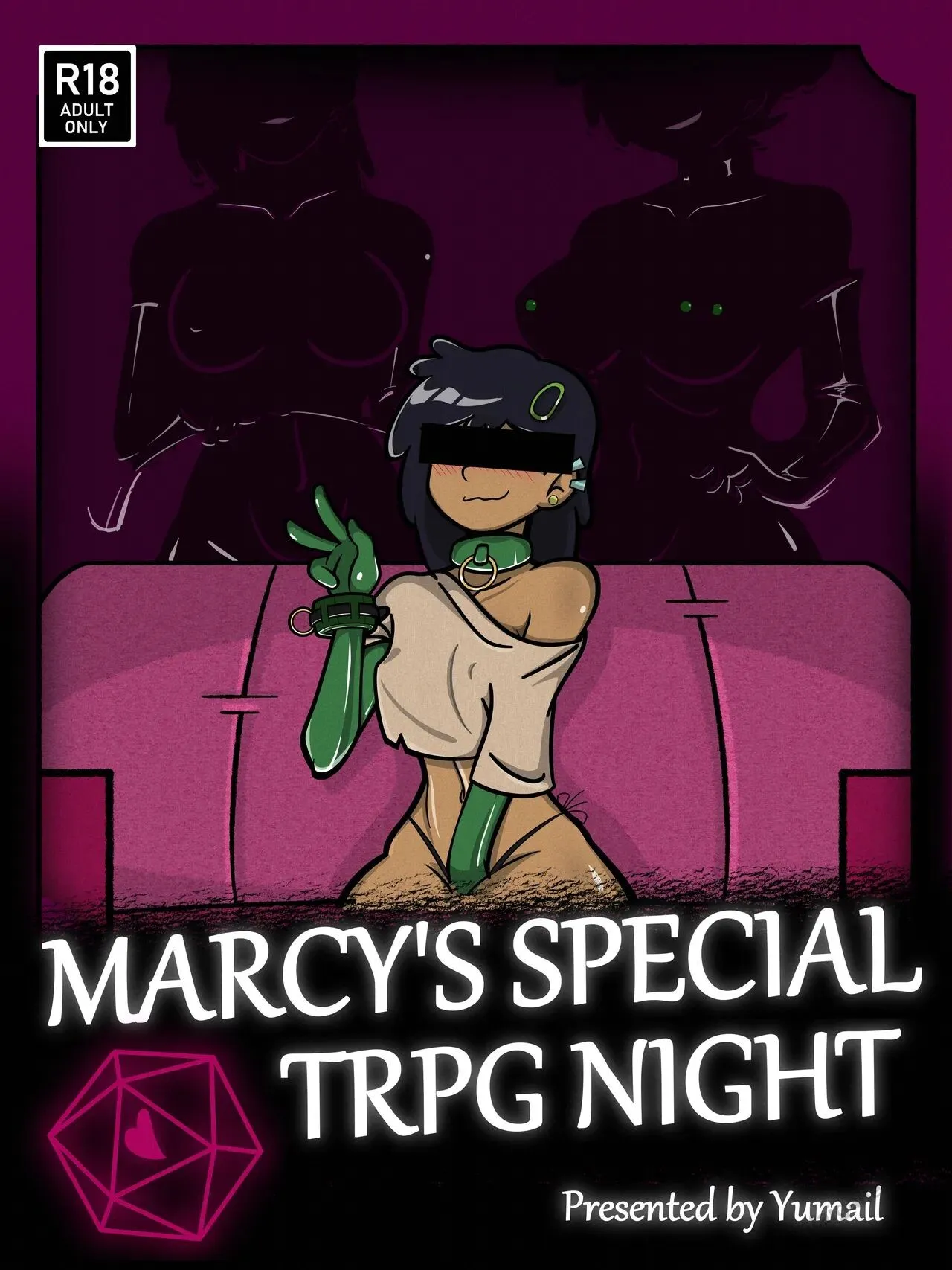 Marcy's Special TRPG Night porno comics Cover