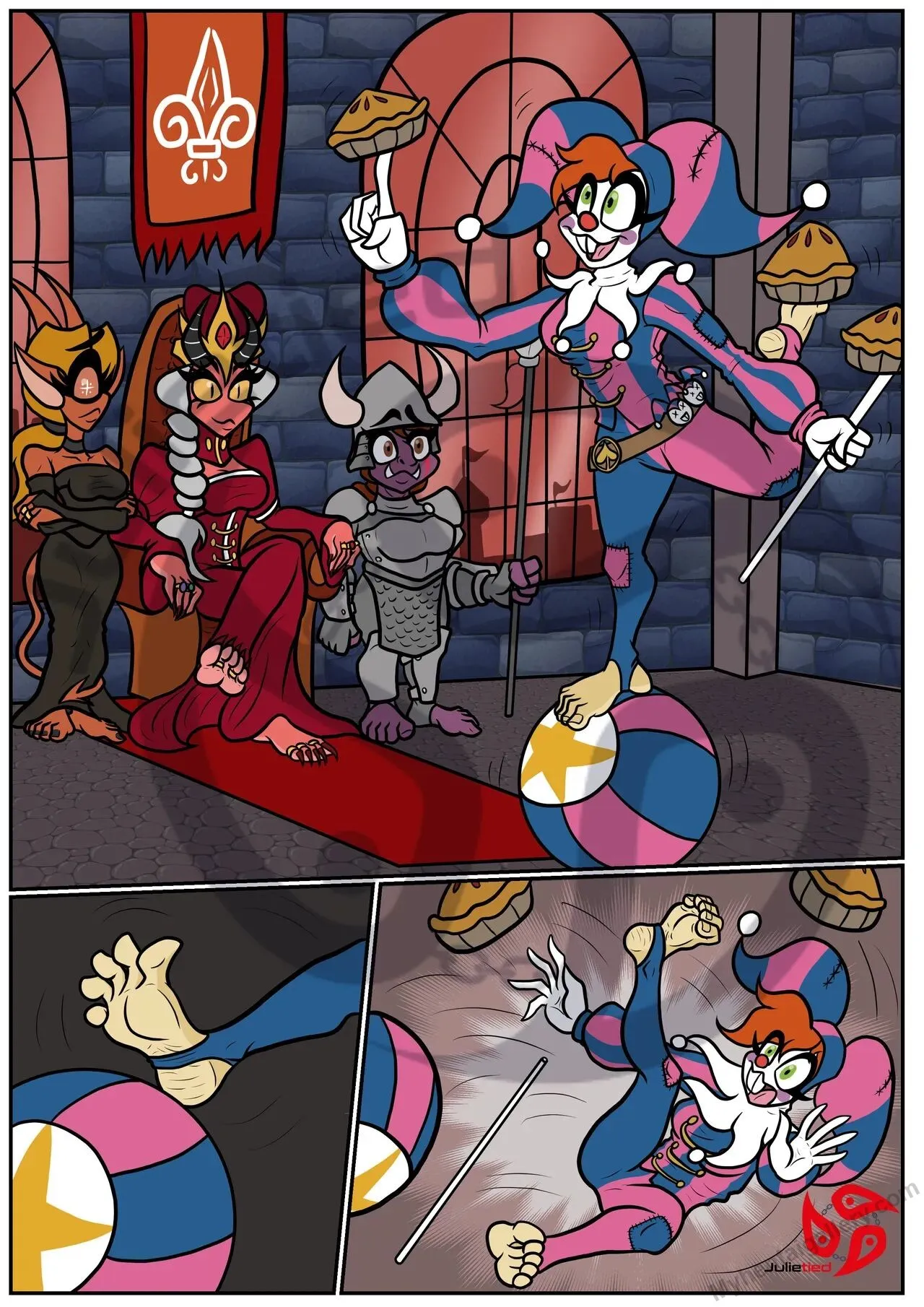 The New Jester porno comics Cover