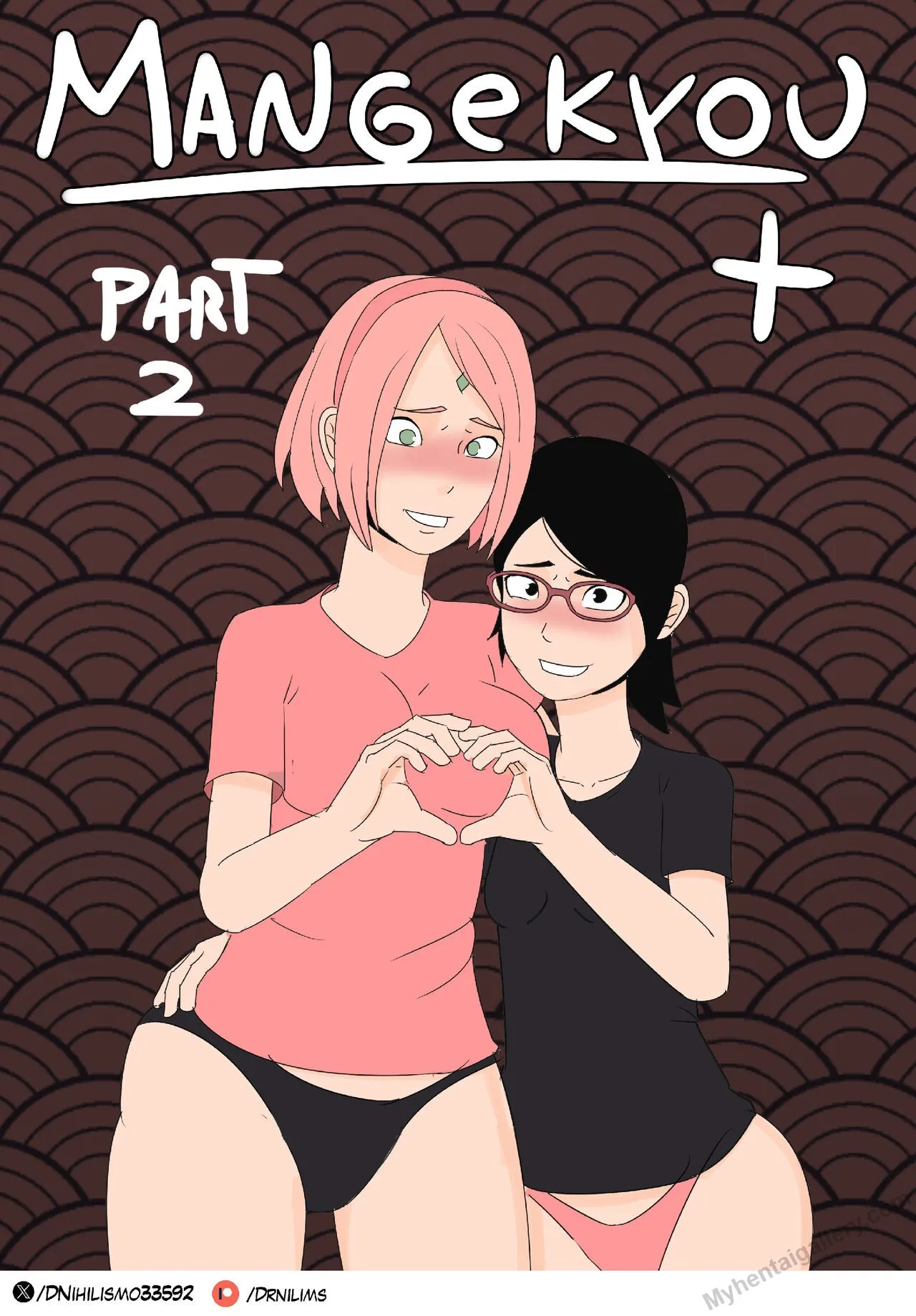 Mangekyou + 2 porno comics Cover