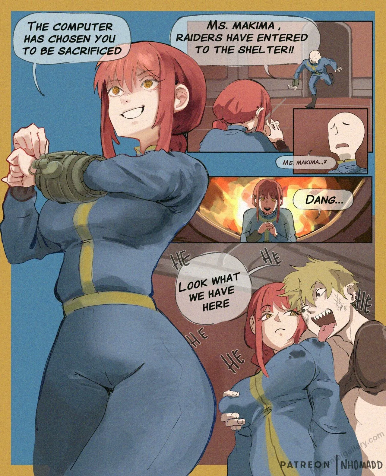 Makima As An Overseer porno comics