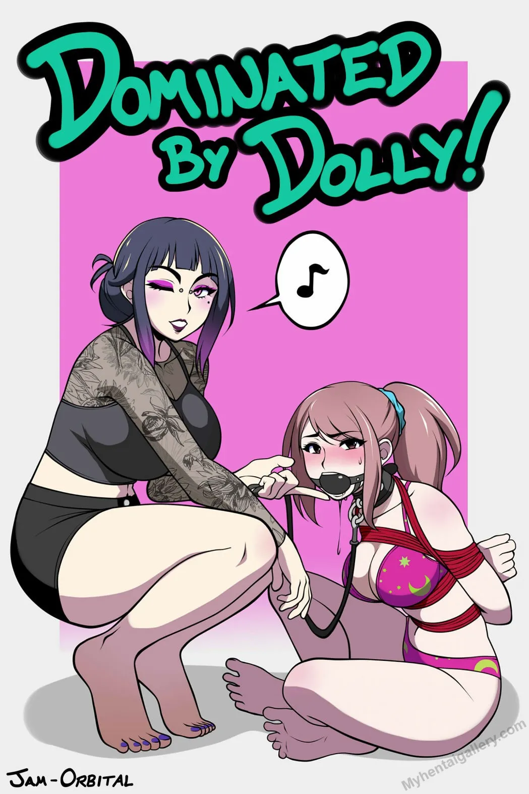 Dominated By Dolly! porno comics Cover