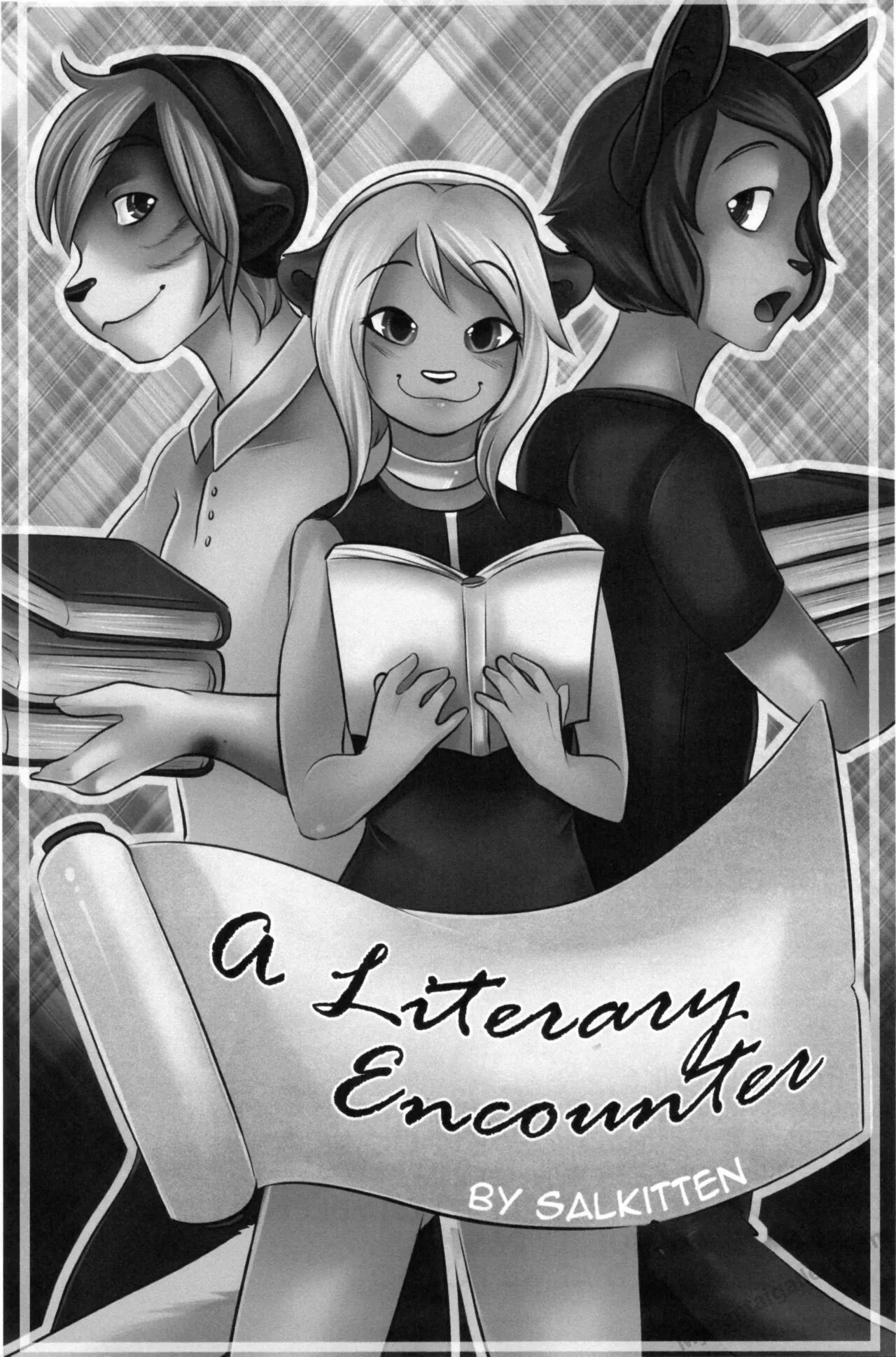 A Literary Encounter porno comics Cover