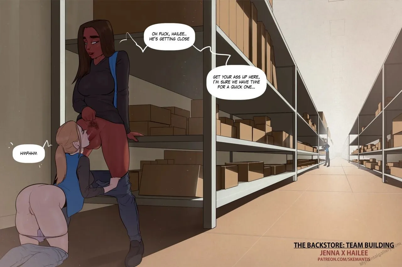 The Backstore Team Building porno comics