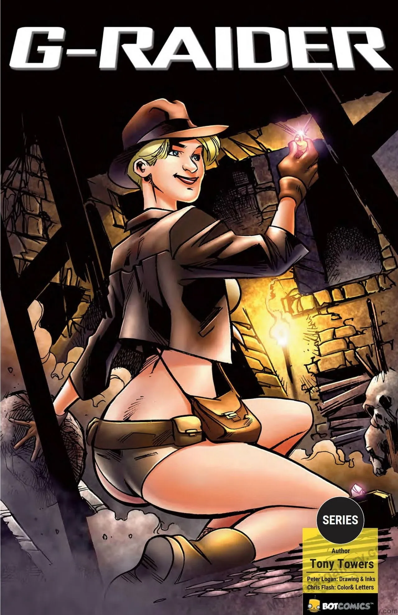 G-Raider porno comics Cover