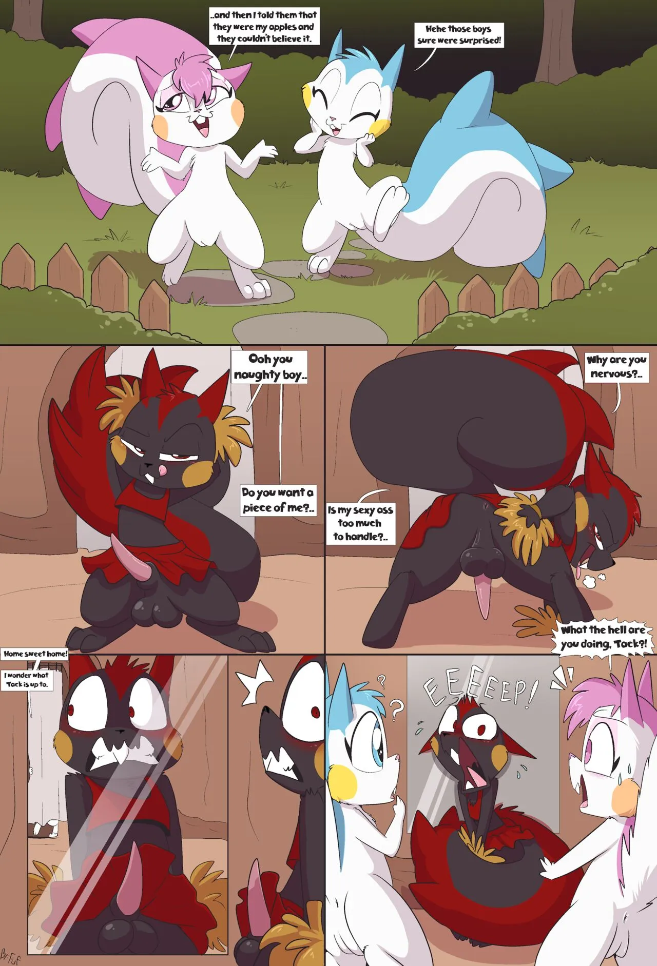A Cheerleader Fantasy porno comics Cover