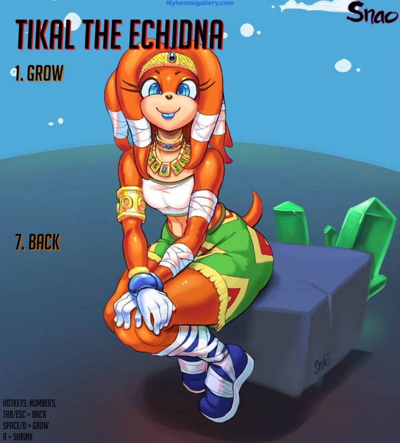 Grow - Tikal The Echidna porno comics