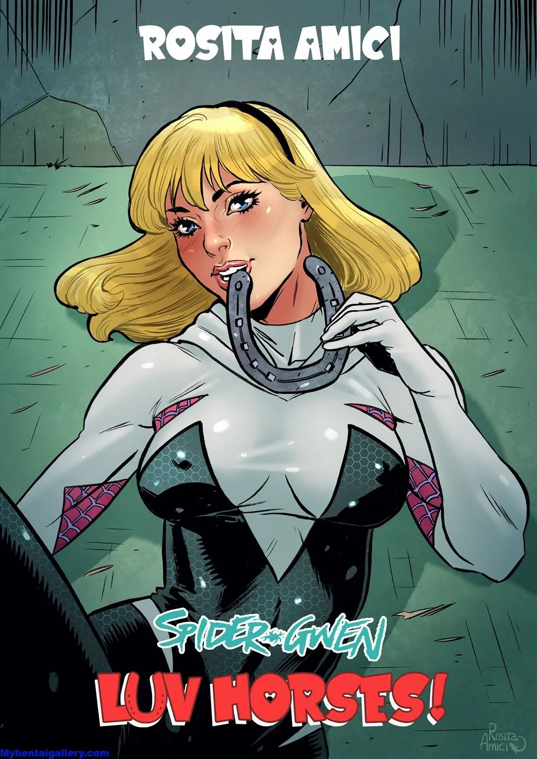 Spider-Gwen - Luv Horses porno comics