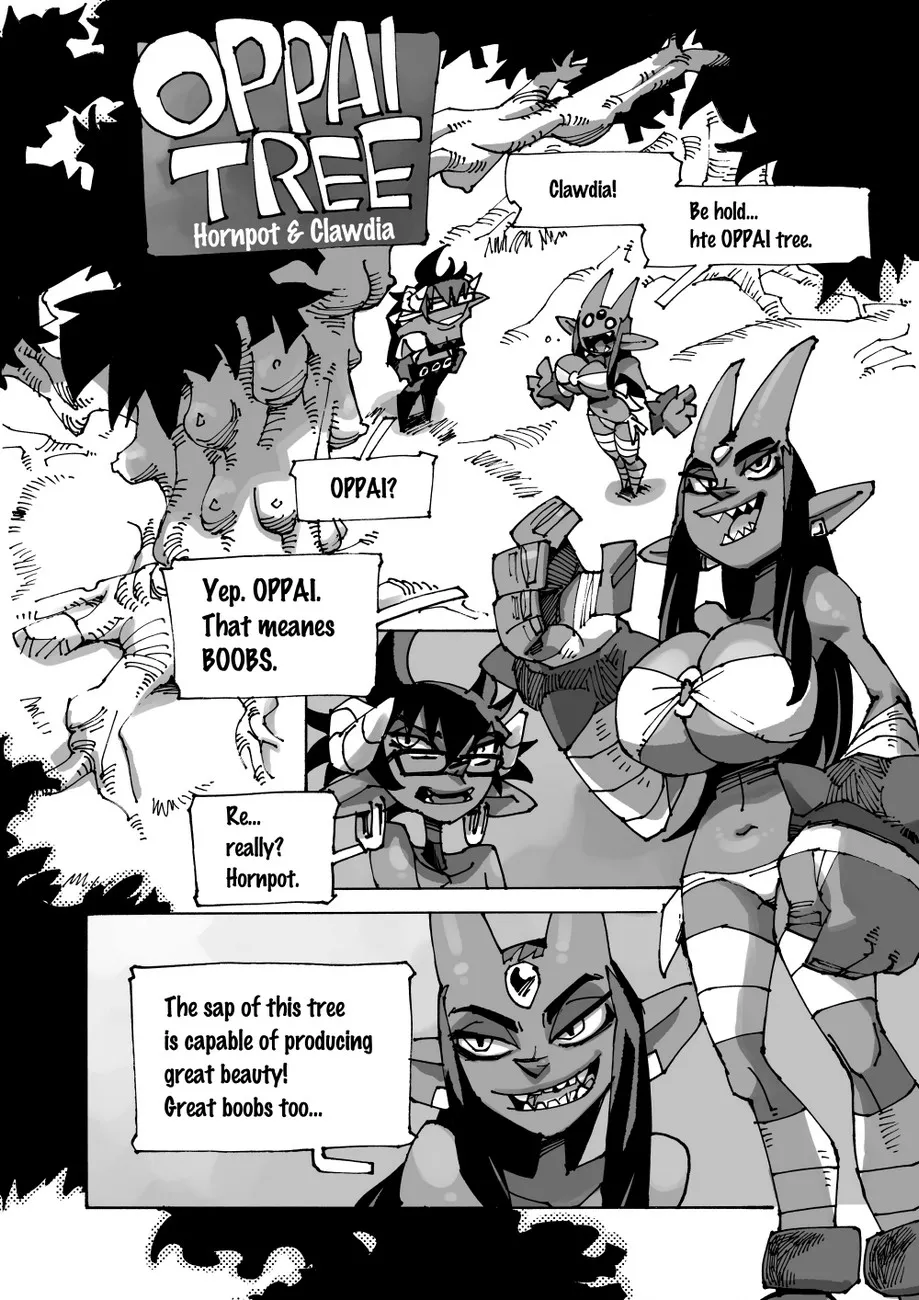 Oppai Tree porno comics Cover