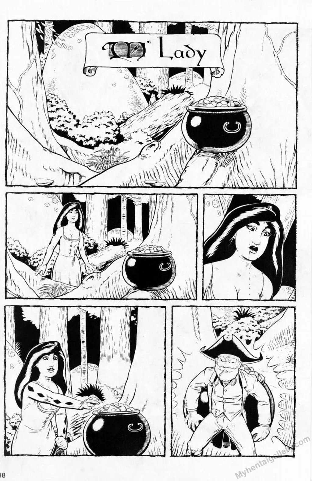 M'Lady 3 porno comics