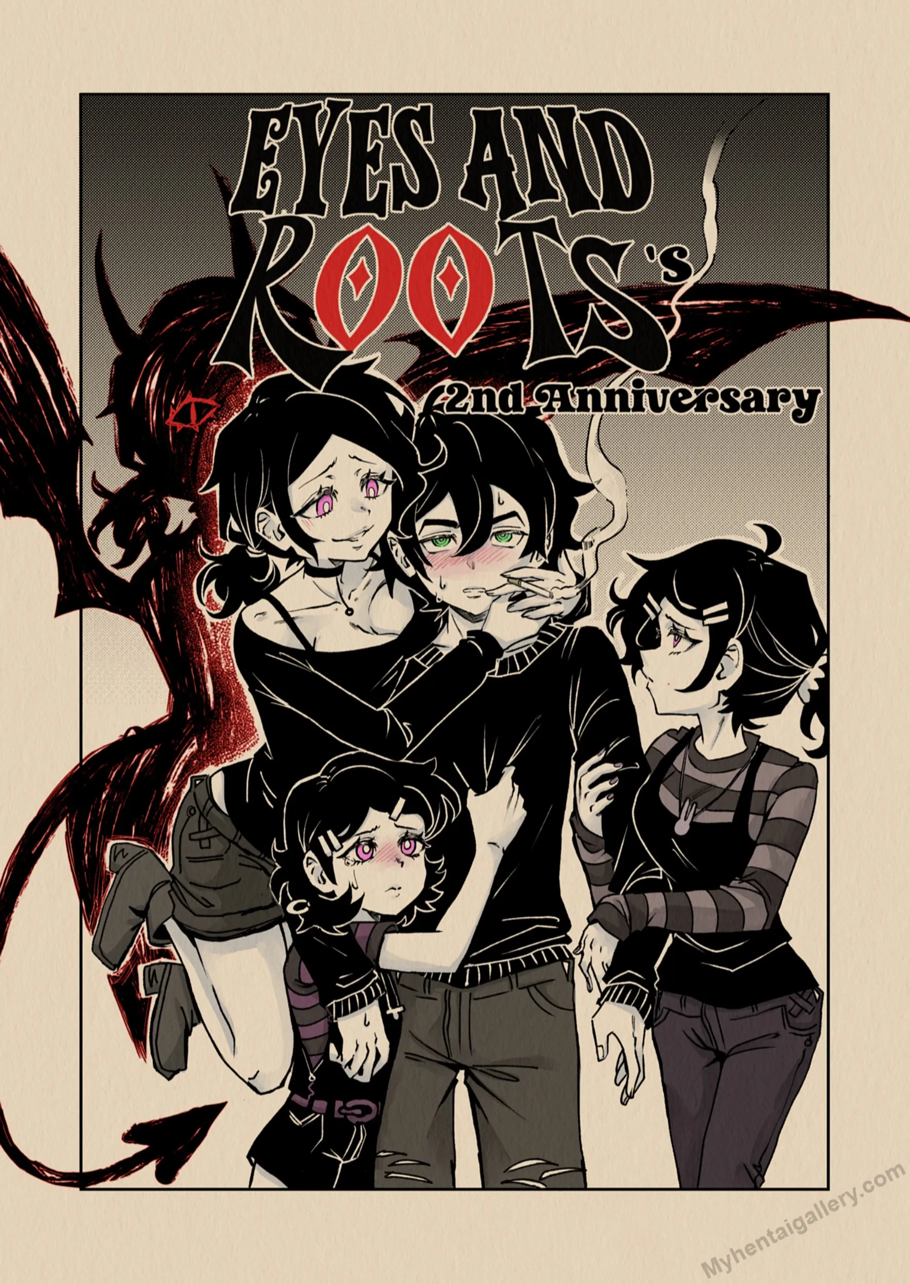 Eyes And Roots's 2nd Anniversary porno comics