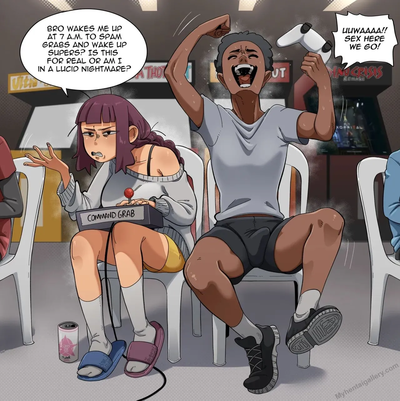 Spamming Wake Up Supers At 7Am porno comics
