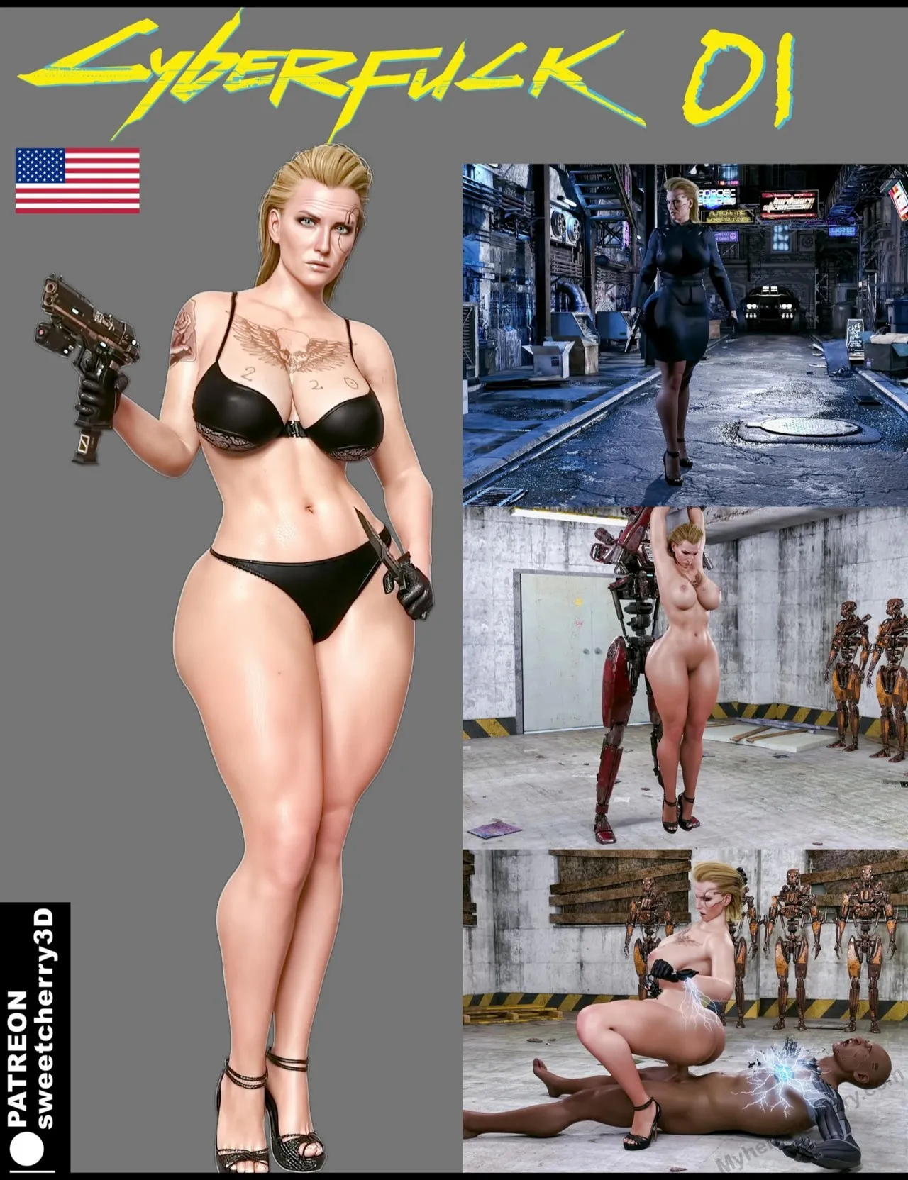 Cyberfuck 1 porno comics