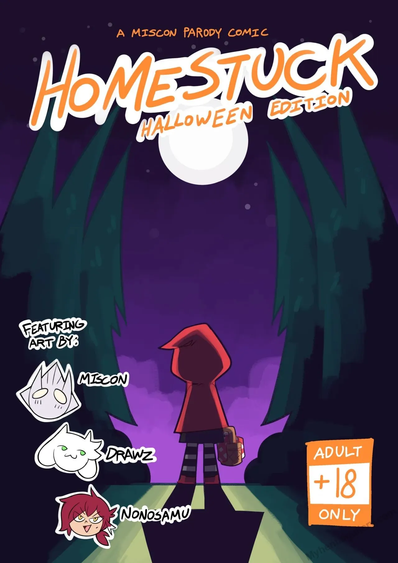 Homestuck - Halloween Edition porno comics Cover