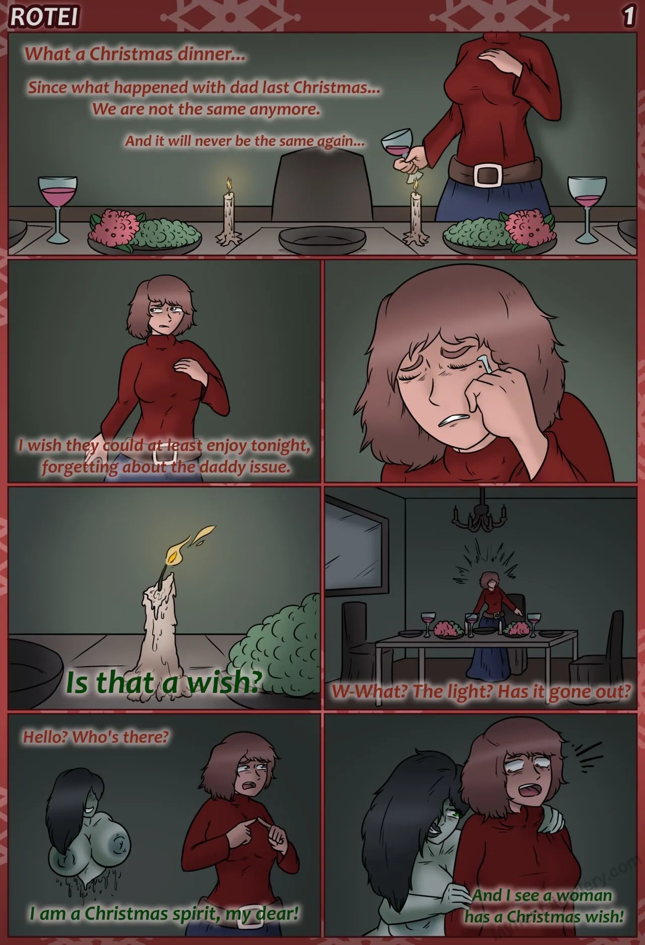 Rotei's Christmas 2023 porno comics