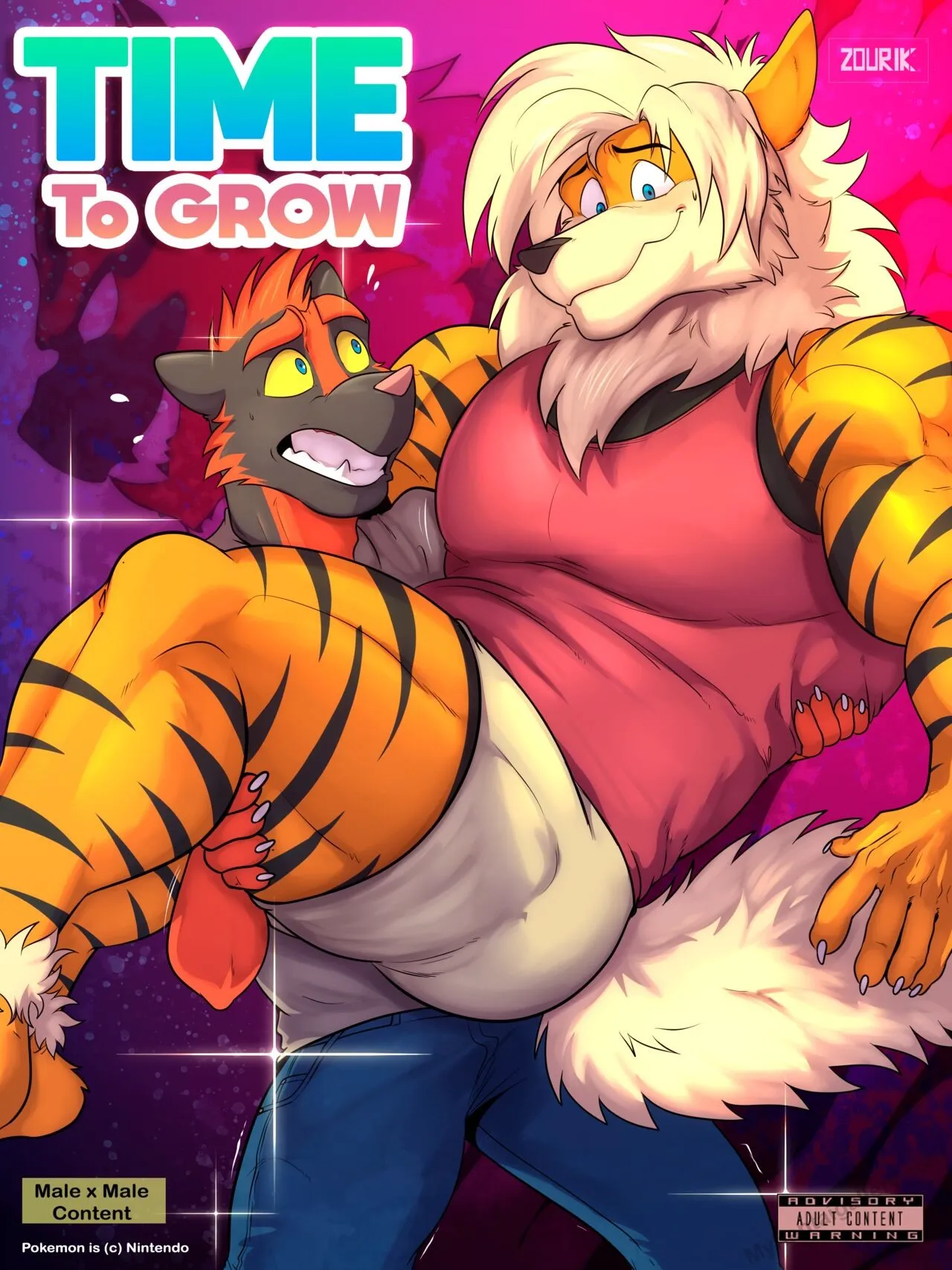 Time To Grow! porno comics Cover