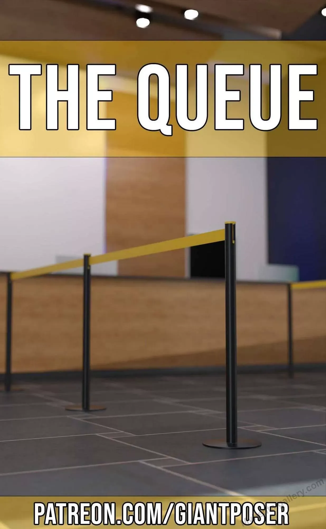 The Queue porno comics Cover
