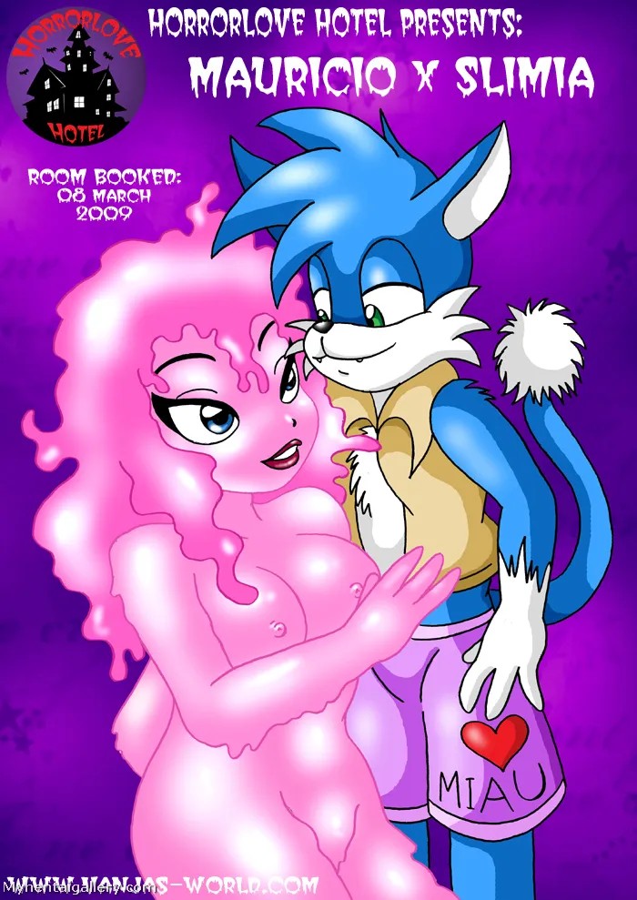 Horrorlove Hotel - Mauricio x Slimia porno comics Cover