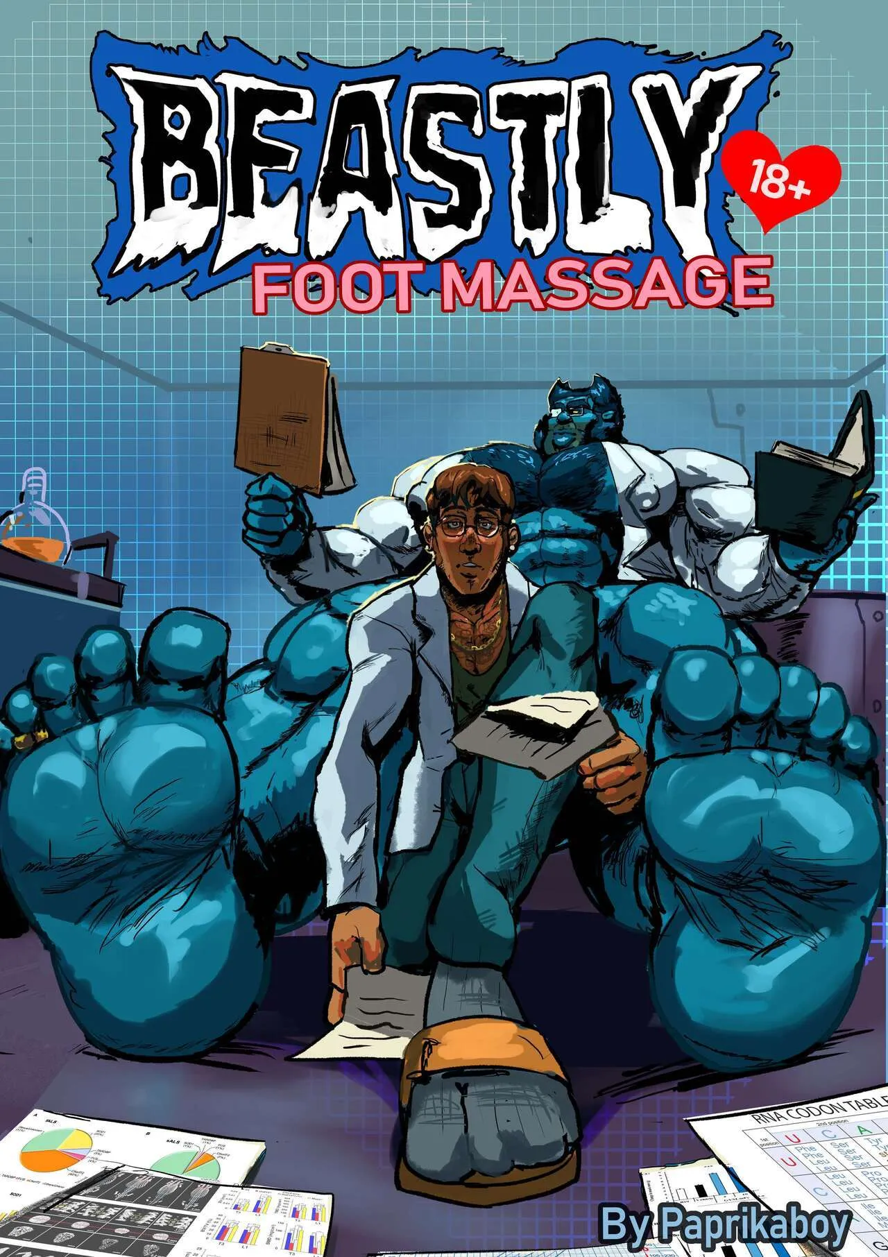 Beastly Foot Massage porno comics