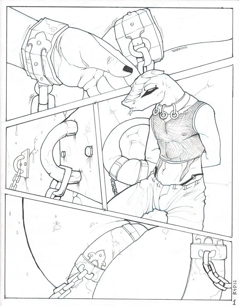 A Monster In The Making porno comics