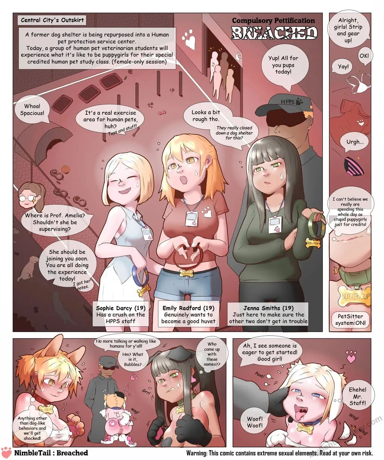 ComPet - Breached porno comics Cover