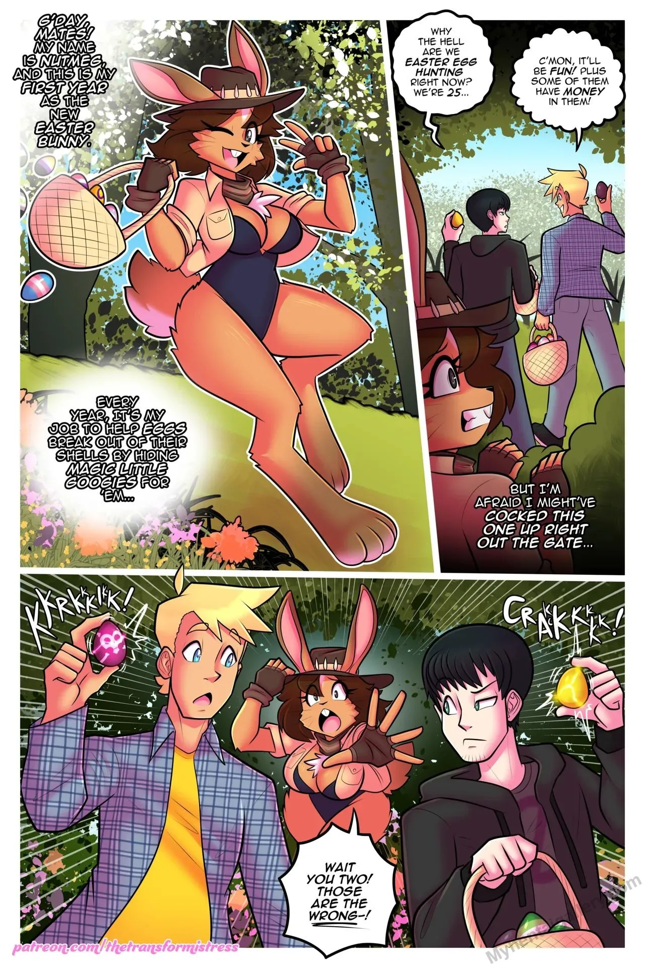 Scrambled Eggs! porno comics Cover