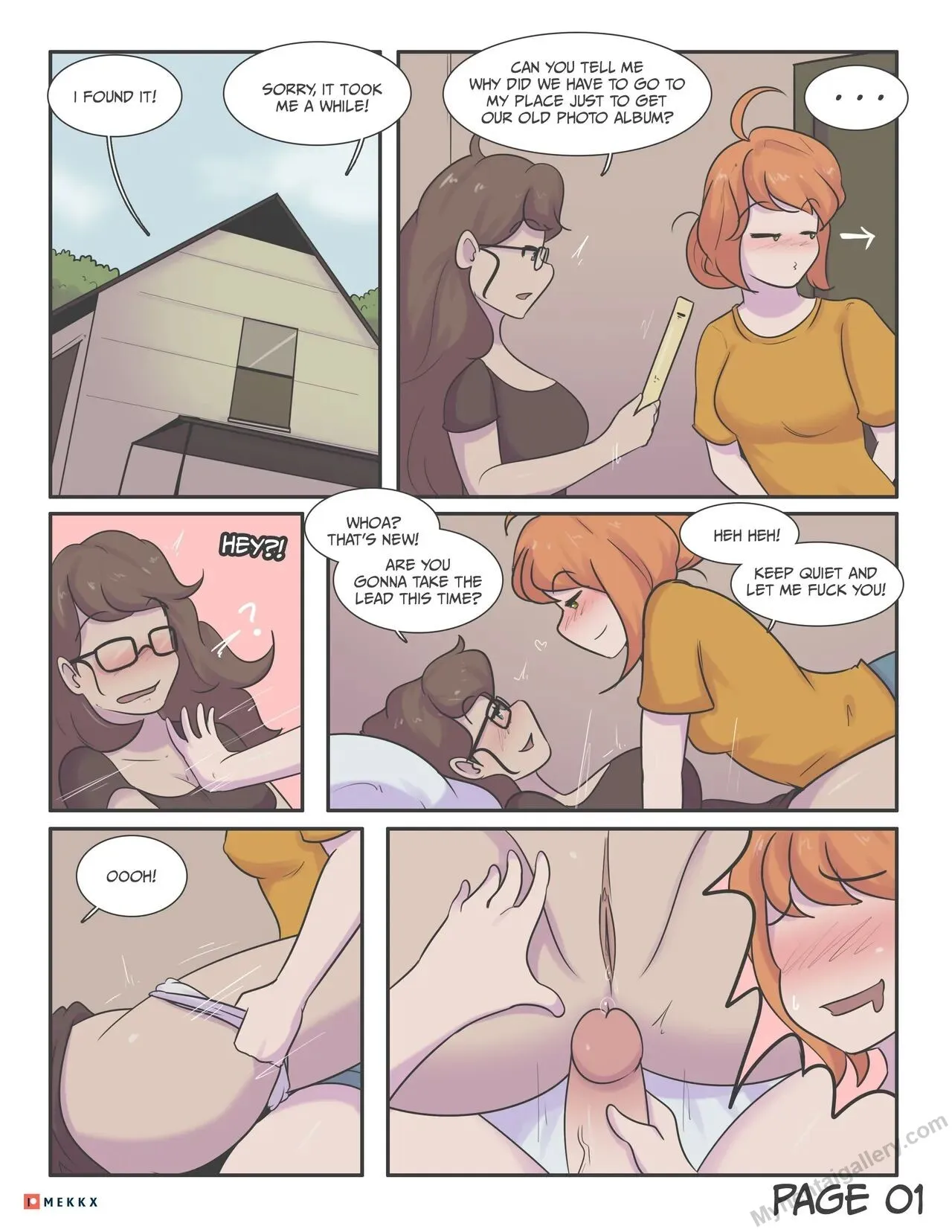 Bonnie x Teddi porno comics