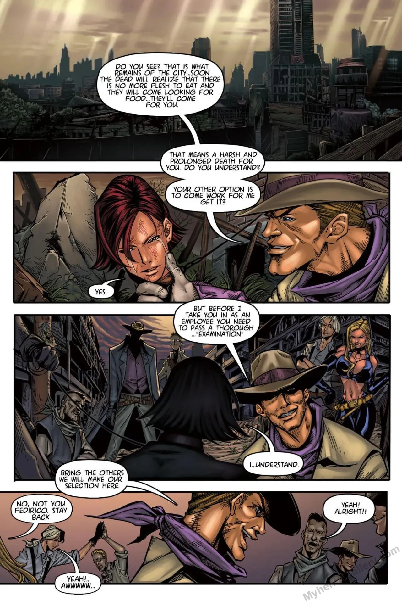 Dead City 1 porno comics