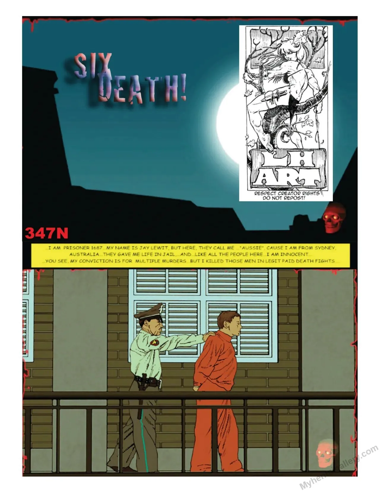 Six Death 2 porno comics Cover