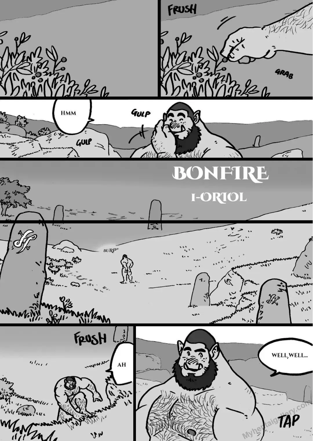 Bonfire 2 porno comics Cover
