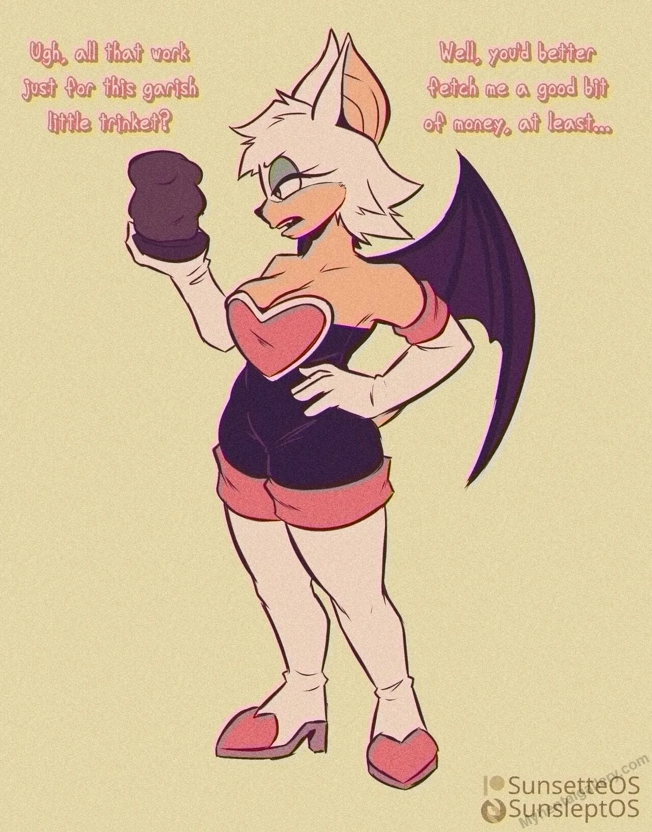 Rouge And The Lingering Curse porno comics