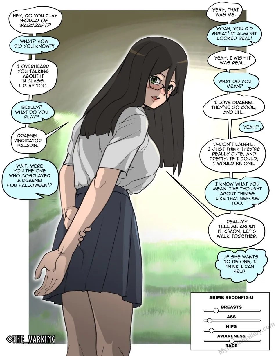 Human To Draenei porno comics