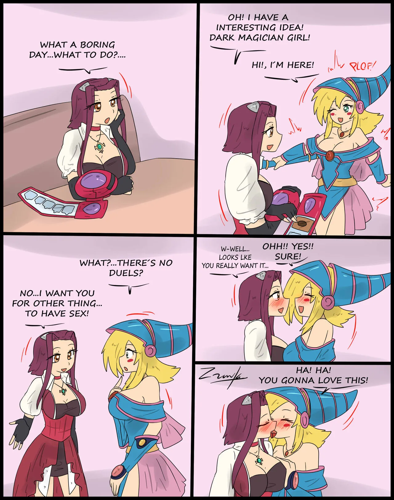 Magical Girl Fun porno comics Cover