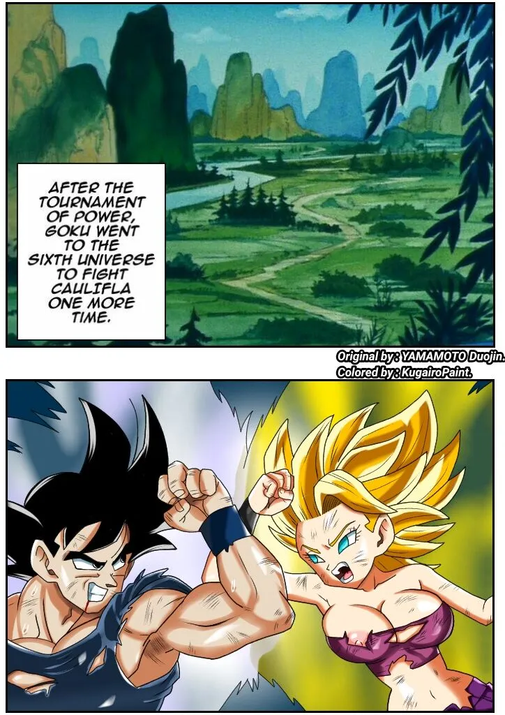 Kefla Vs Goku porno comics